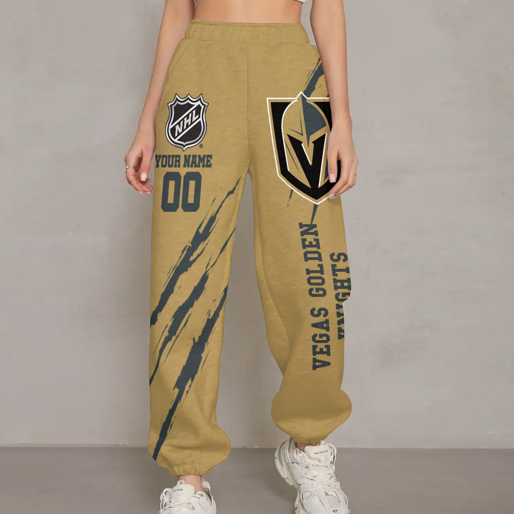 Unisex Adult NHL New Personalized Long Pants