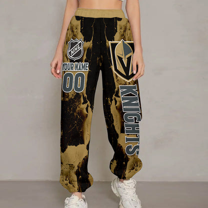 Unisex Adult NHL New Personalized Long Pants