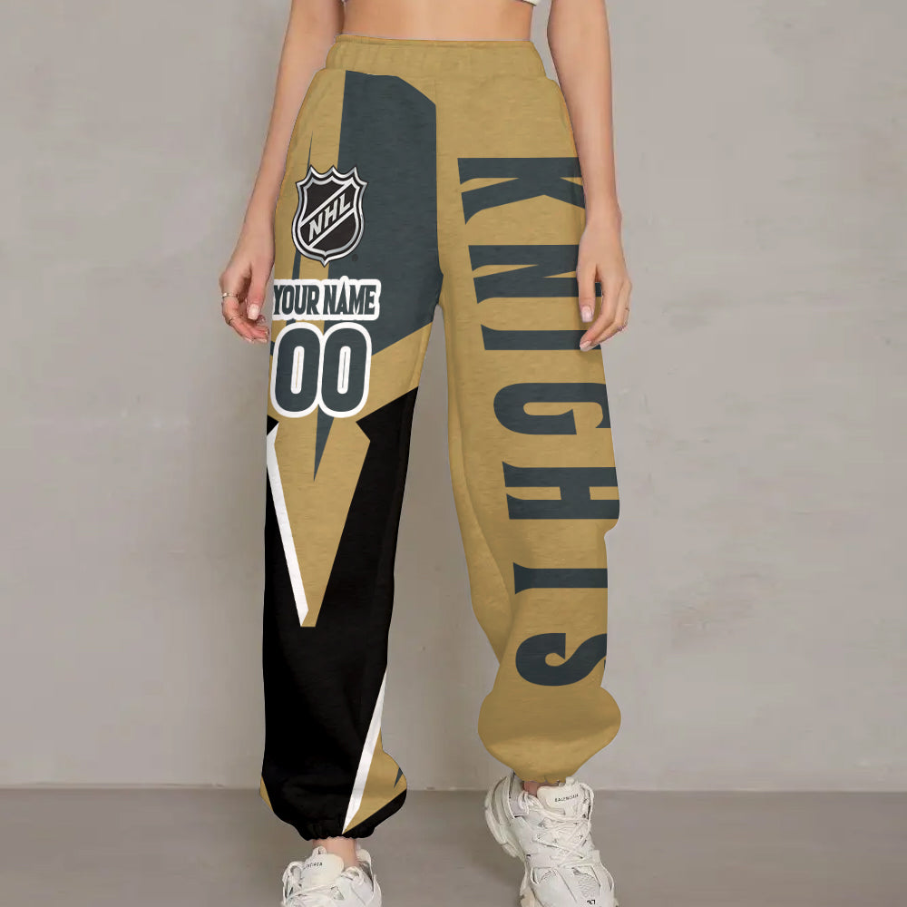 Unisex Adult NHL New Personalized Long Pants