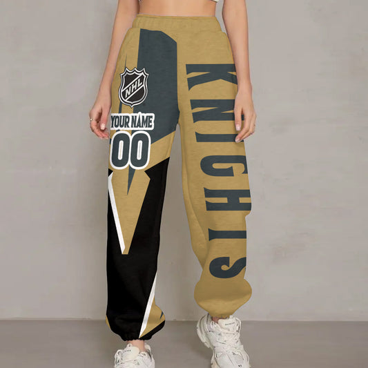 Unisex Adult NHL New Personalized Long Pants