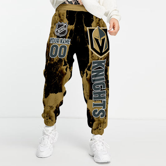 Unisex Adult NHL New Personalized Long Pants