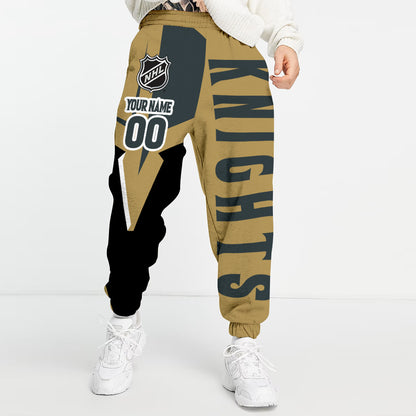 Unisex Adult NHL New Personalized Long Pants