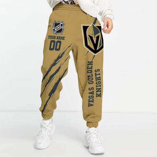 Unisex Adult NHL New Personalized Long Pants
