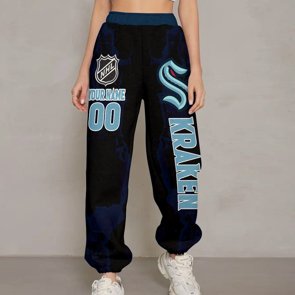 Unisex Adult NHL New Personalized Long Pants