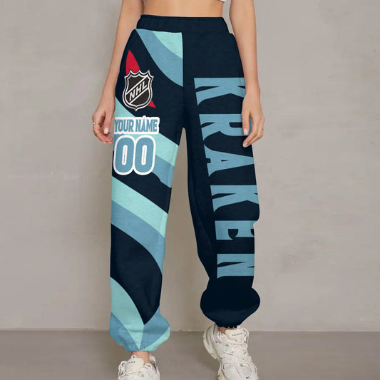Unisex Adult NHL New Personalized Long Pants