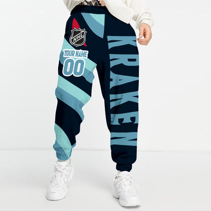 Unisex Adult NHL New Personalized Long Pants