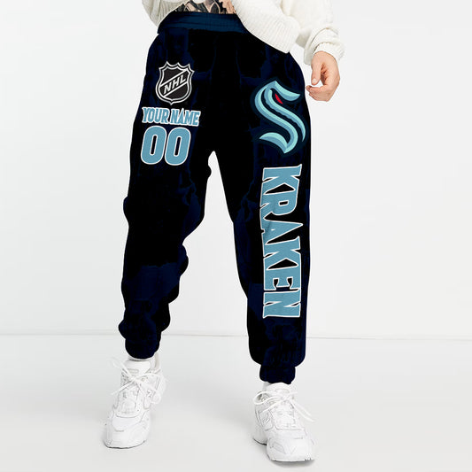 Unisex Adult NHL New Personalized Long Pants
