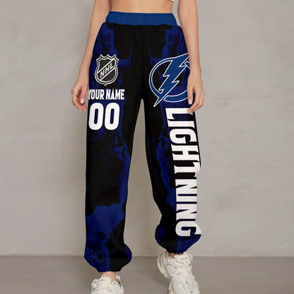 Unisex Adult NHL New Personalized Long Pants