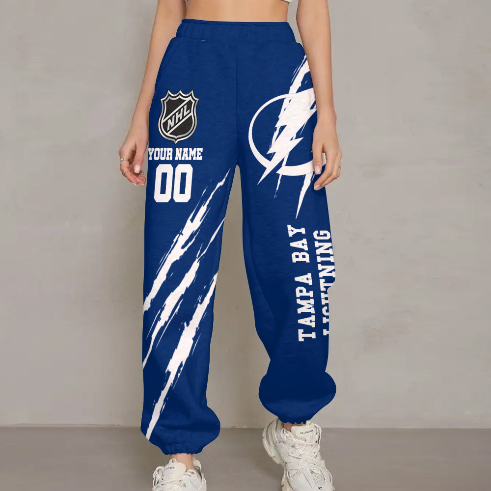 Unisex Adult NHL New Personalized Long Pants