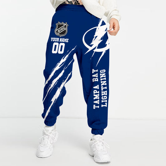 Unisex Adult NHL New Personalized Long Pants