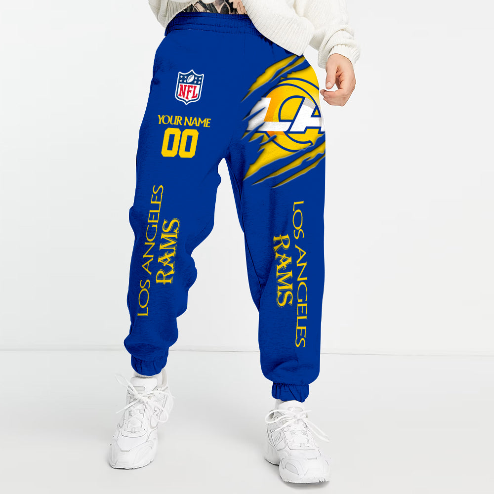 Unisex Adult NHL New Personalized Long Pants