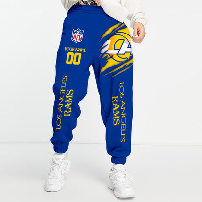 Unisex Adult NHL New Personalized Long Pants