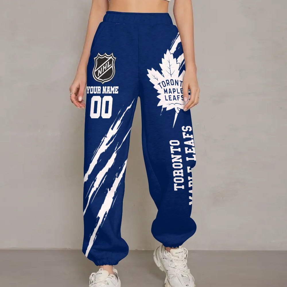 Unisex Adult NHL New Personalized Long Pants