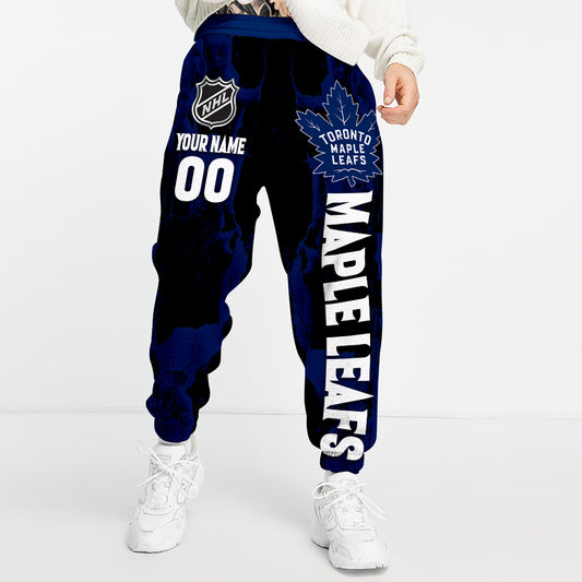 Unisex Adult NHL New Personalized Long Pants