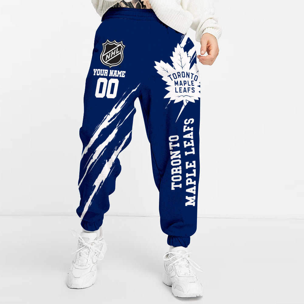Unisex Adult NHL New Personalized Long Pants
