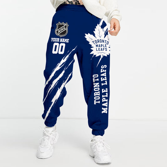 Unisex Adult NHL New Personalized Long Pants