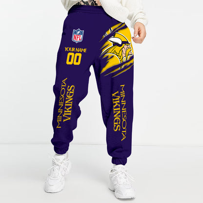 Unisex Adult NHL New Personalized Long Pants
