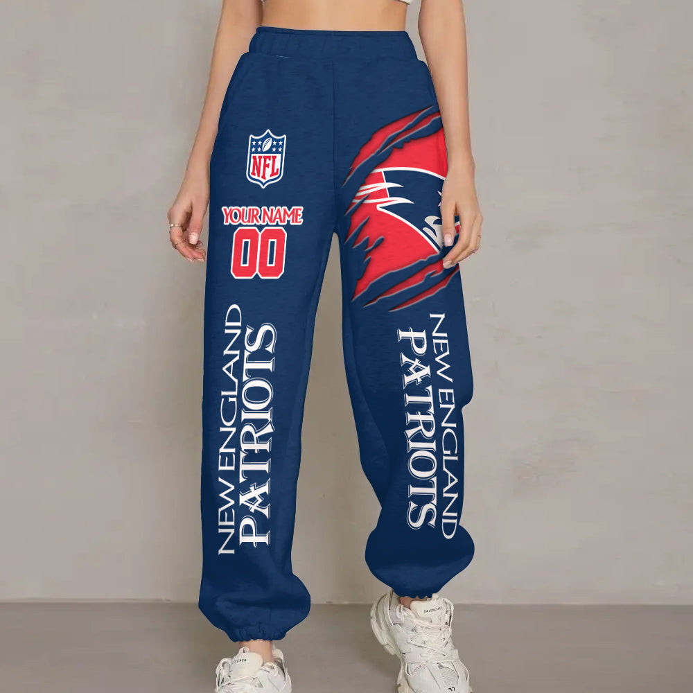 Unisex Adult NHL New Personalized Long Pants