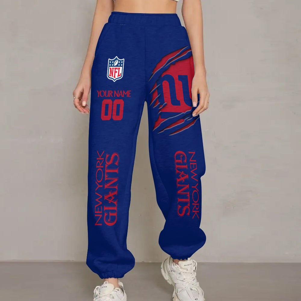 Unisex Adult NHL New Personalized Long Pants