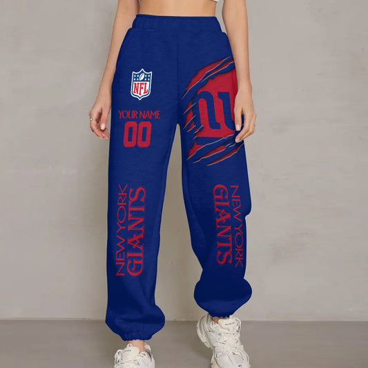 Unisex Adult NHL New Personalized Long Pants