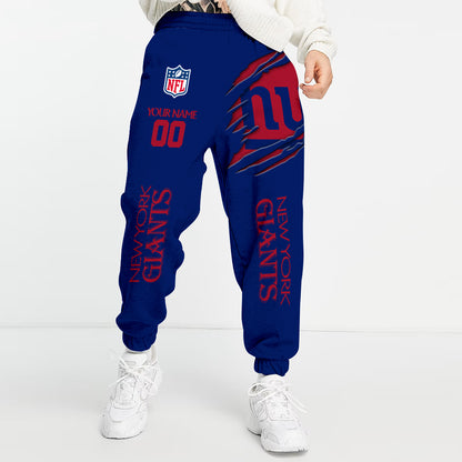 Unisex Adult NHL New Personalized Long Pants