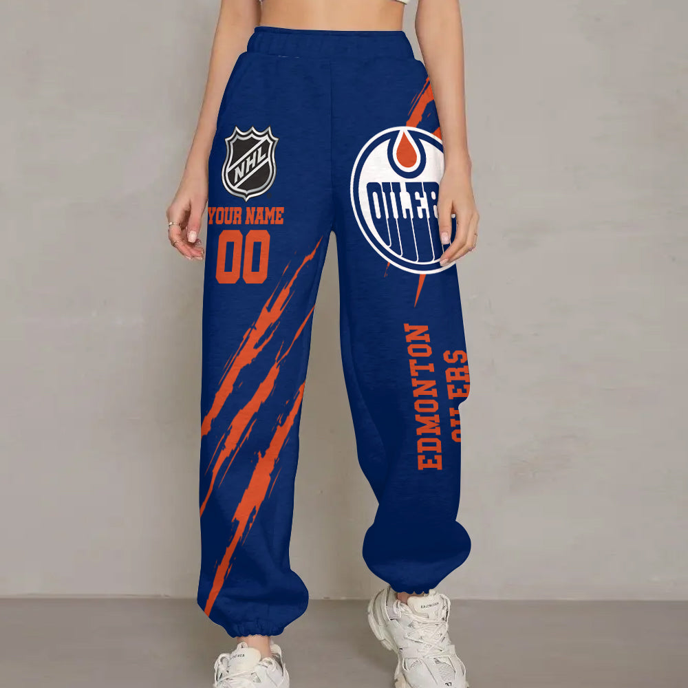 Unisex Adult NHL New Personalized Long Pants