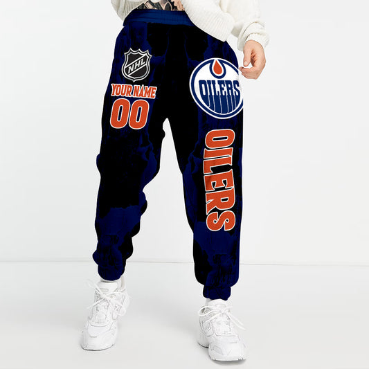 Unisex Adult NHL New Personalized Long Pants