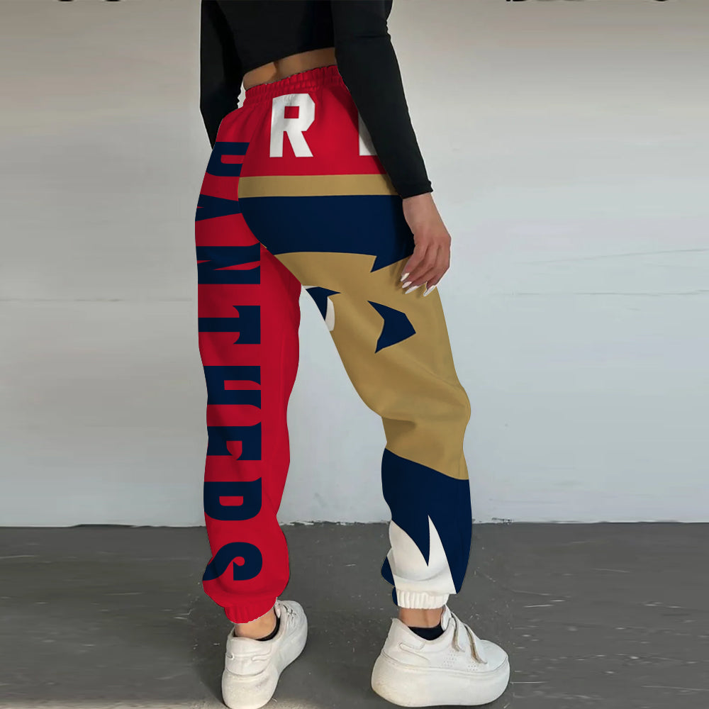Unisex Adult NHL New Personalized Long Pants