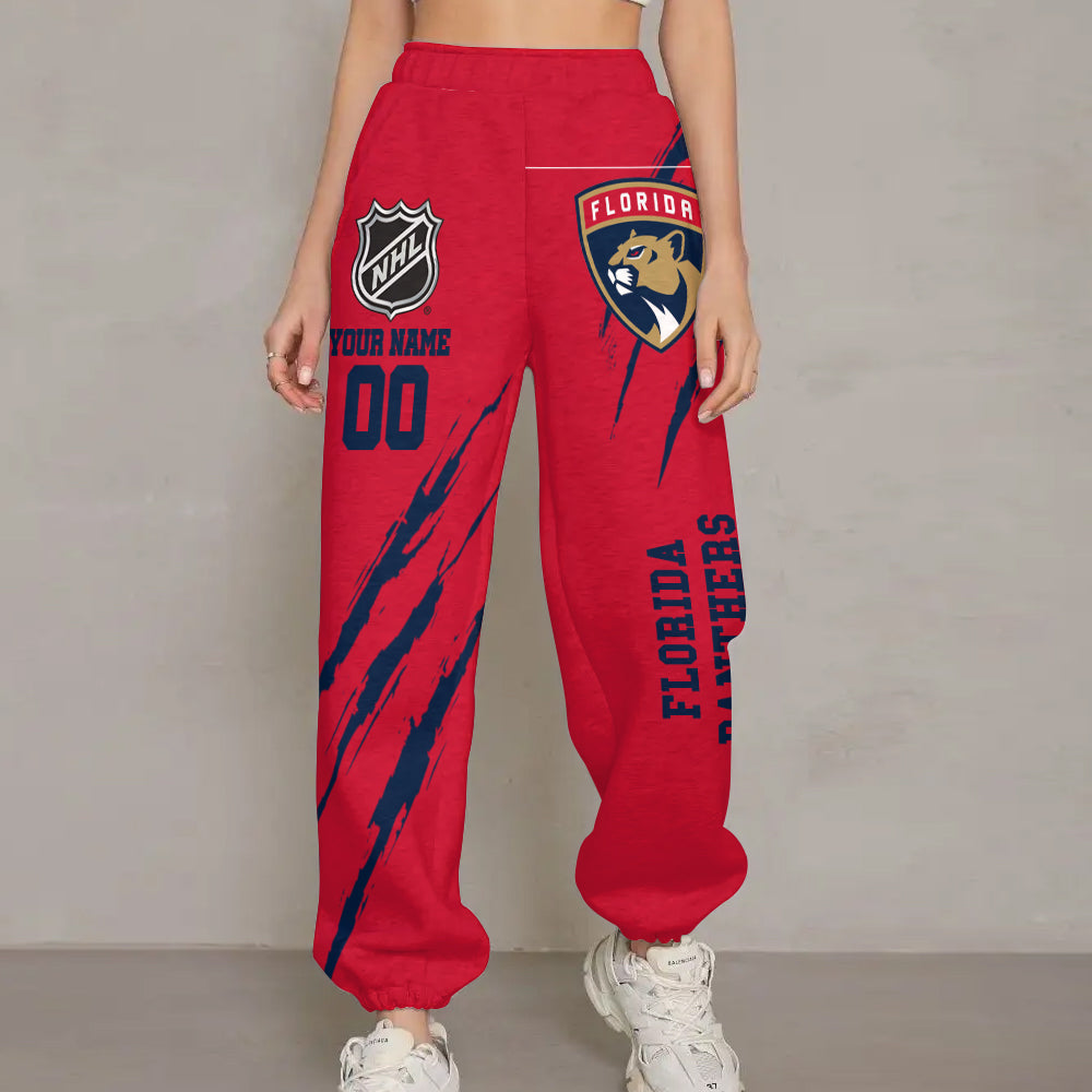 Unisex Adult NHL New Personalized Long Pants