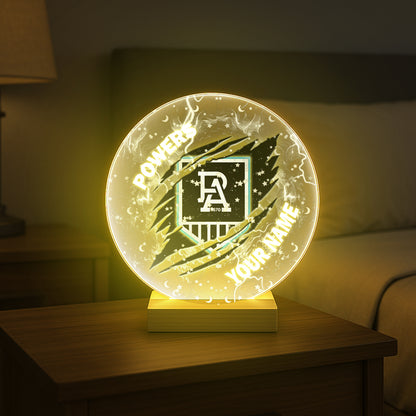 AFL 2025 Circular Acrylic LED Night Light