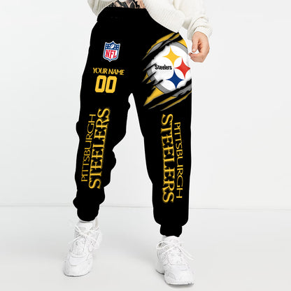 Unisex Adult NHL New Personalized Long Pants