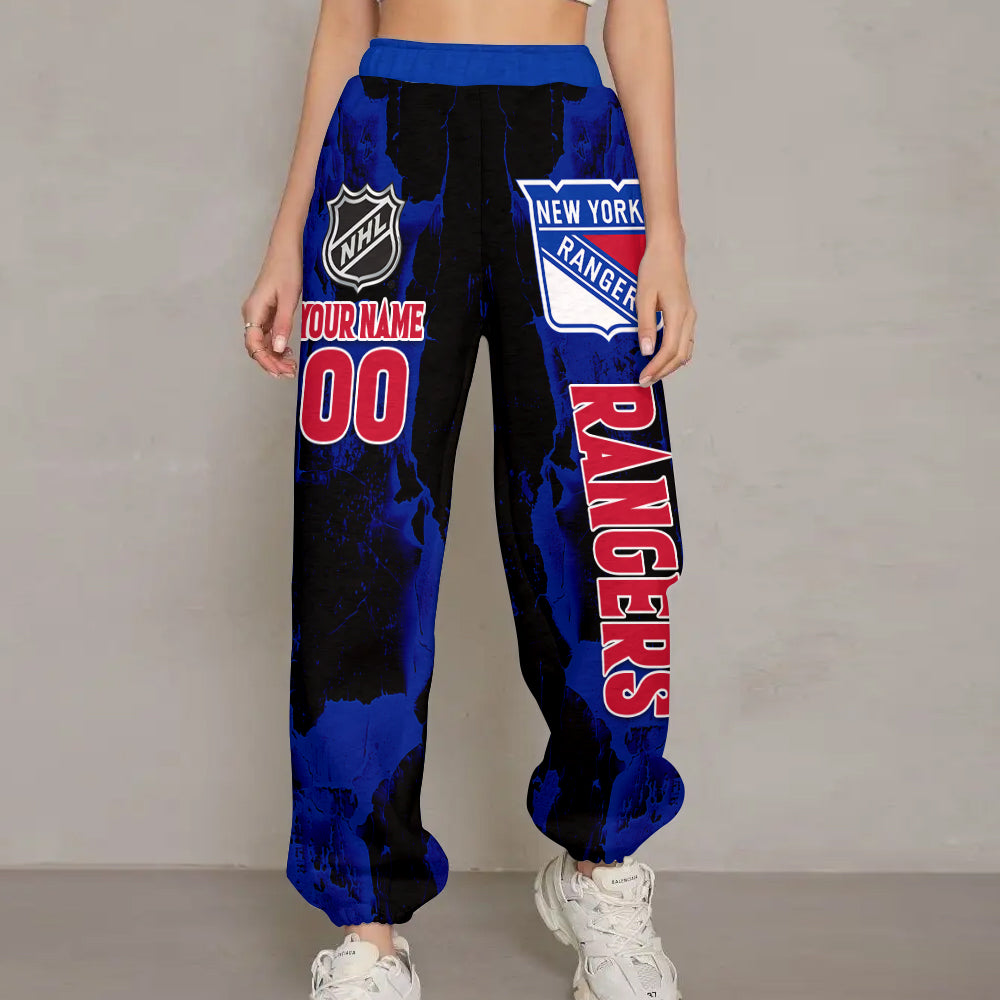 Unisex Adult NHL New Personalized Long Pants