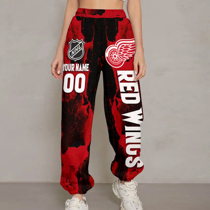 Unisex Adult NHL New Personalized Long Pants