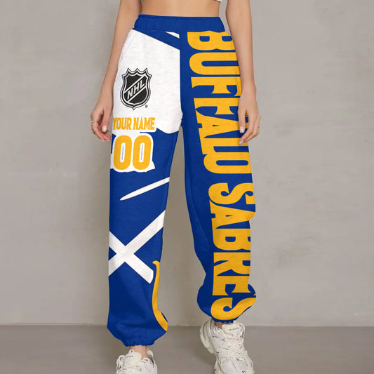 Unisex Adult NHL New Personalized Long Pants