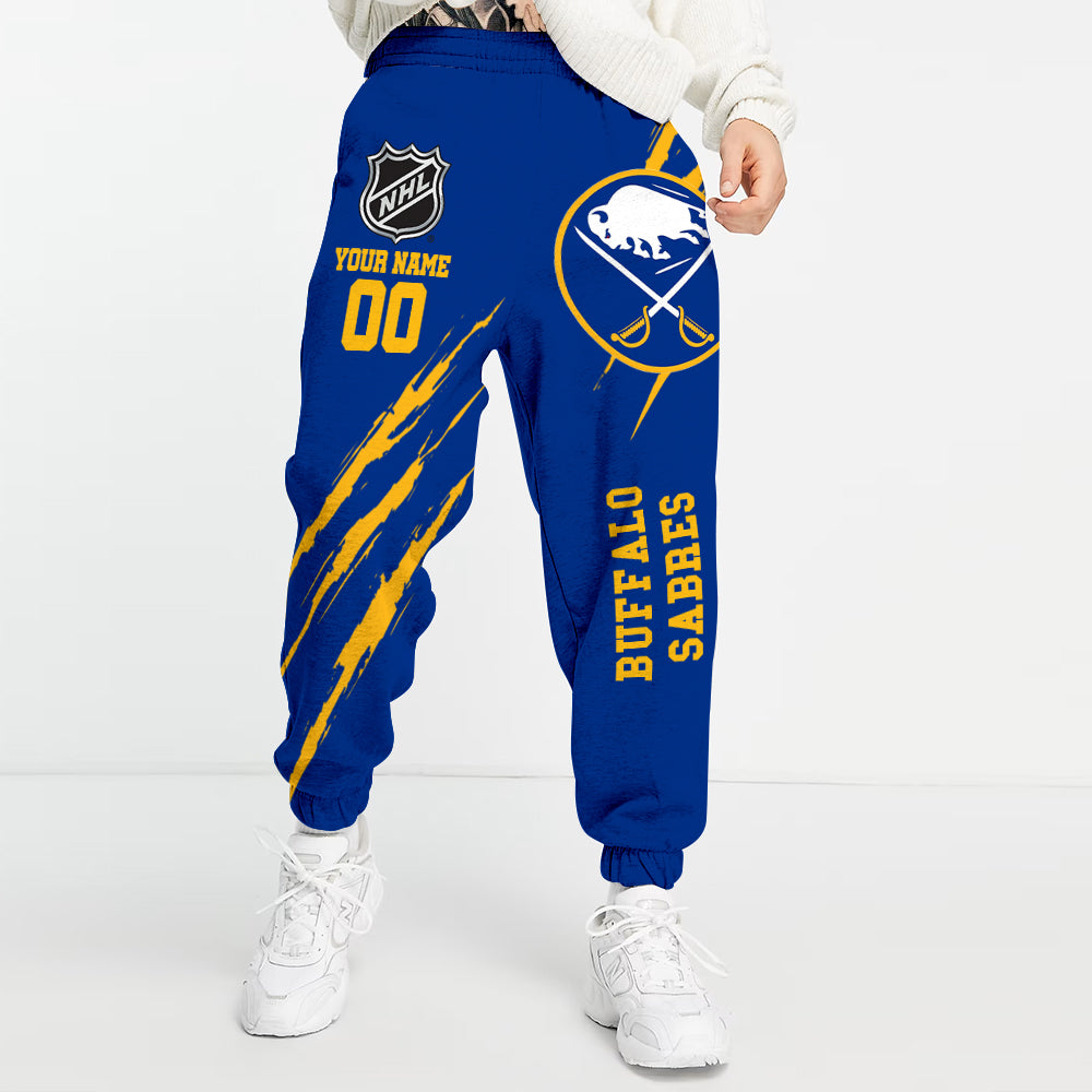 Unisex Adult NHL New Personalized Long Pants