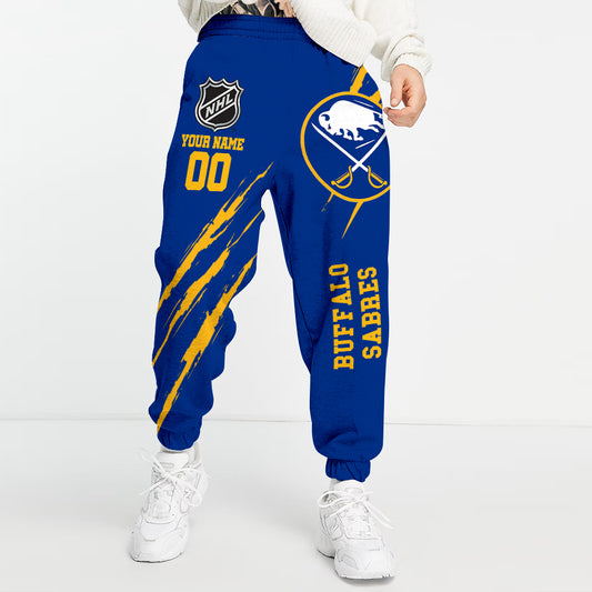 Unisex Adult NHL New Personalized Long Pants