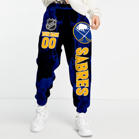Unisex Adult NHL New Personalized Long Pants
