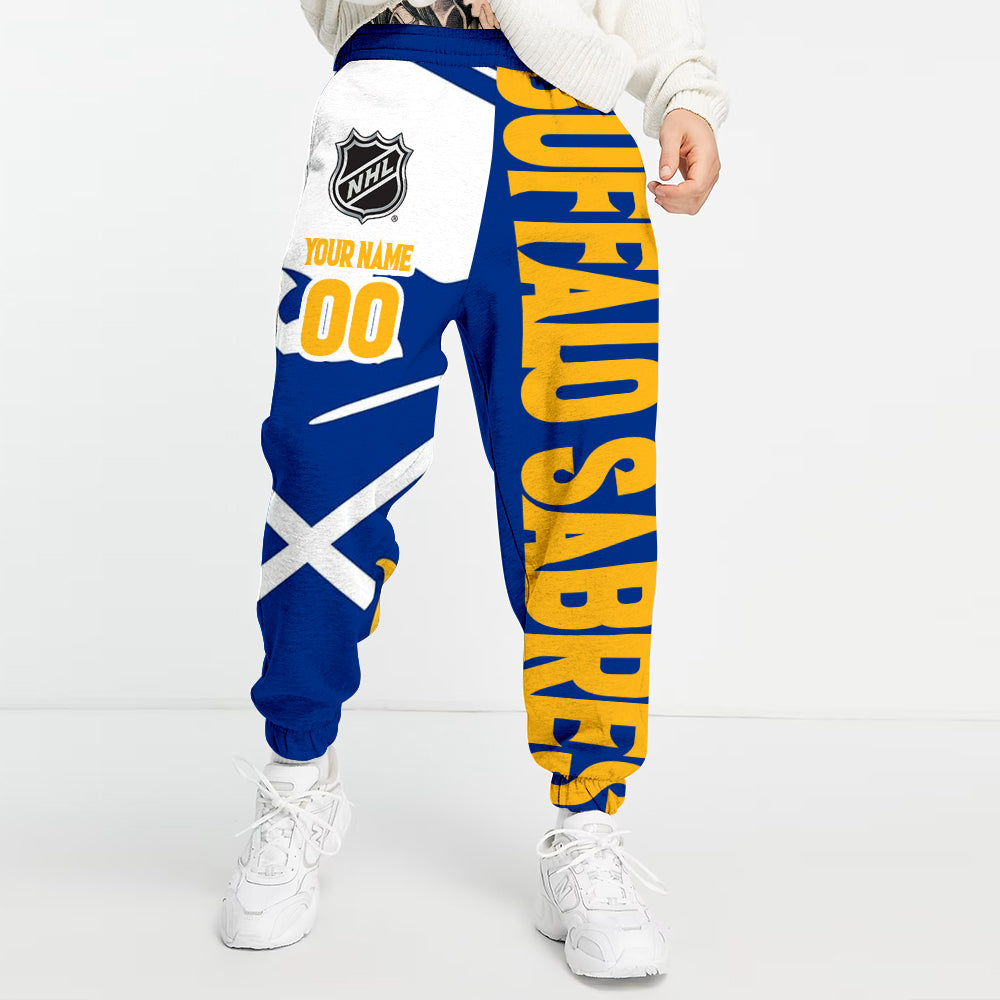 Unisex Adult NHL New Personalized Long Pants