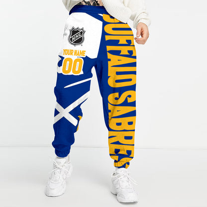 Unisex Adult NHL New Personalized Long Pants