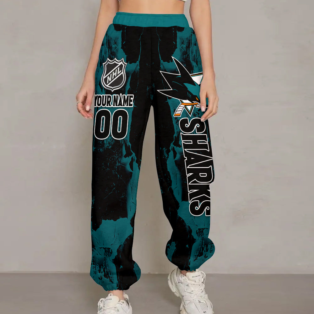 Unisex Adult NHL New Personalized Long Pants