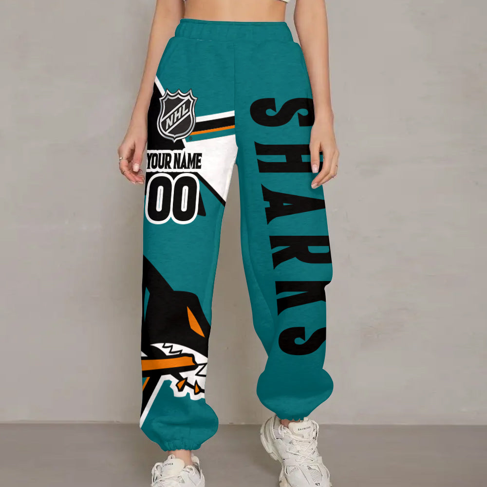 Unisex Adult NHL New Personalized Long Pants