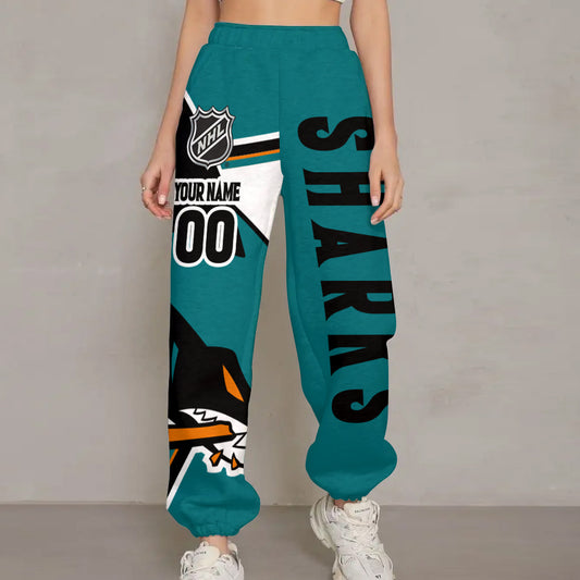 Unisex Adult NHL New Personalized Long Pants