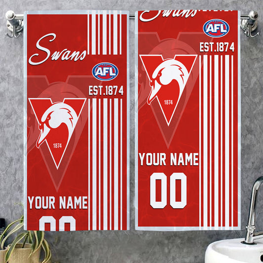 AFL 2025 Bathroom, Beach Towel