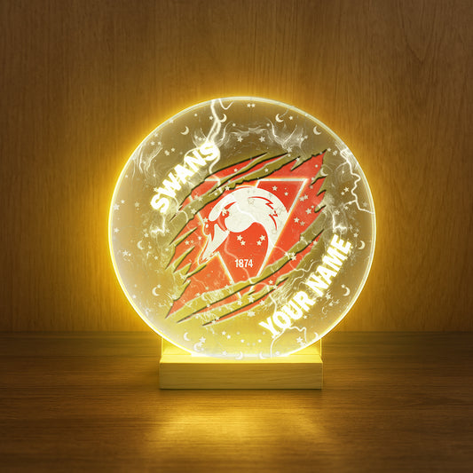 AFL 2025 Circular Acrylic LED Night Light