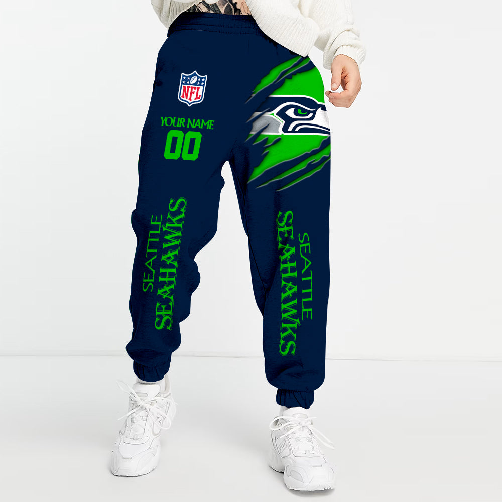 Unisex Adult NHL New Personalized Long Pants