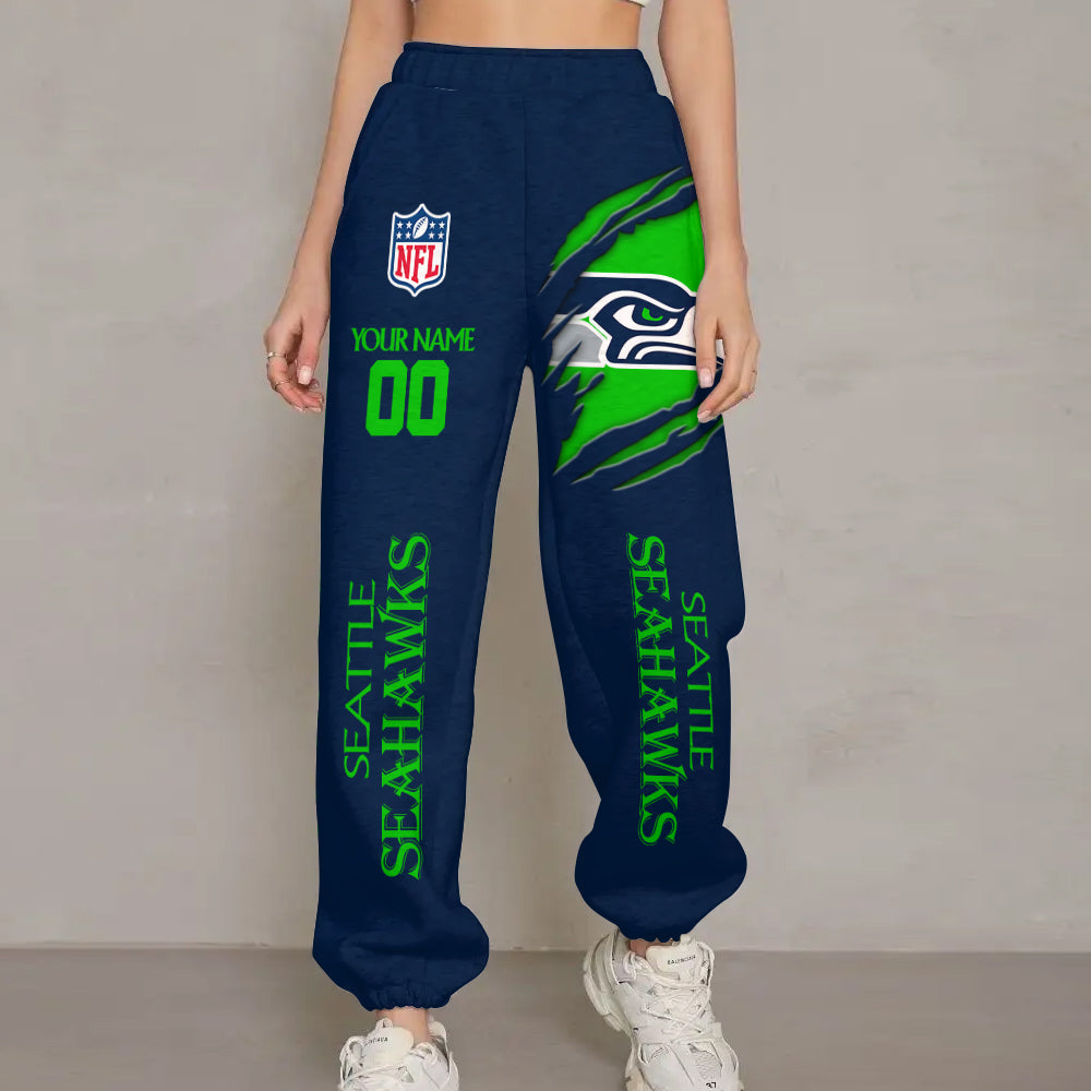 Unisex Adult NHL New Personalized Long Pants
