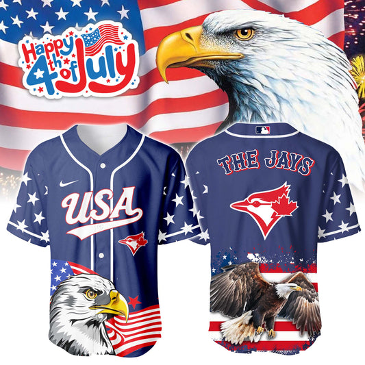Toronto Blue Jays Independence Day Baseball Jersey