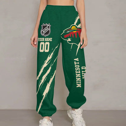 Unisex Adult NHL New Personalized Long Pants