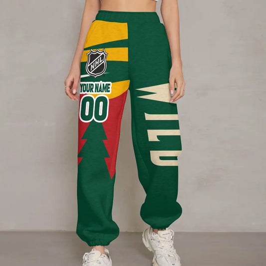 Unisex Adult NHL New Personalized Long Pants