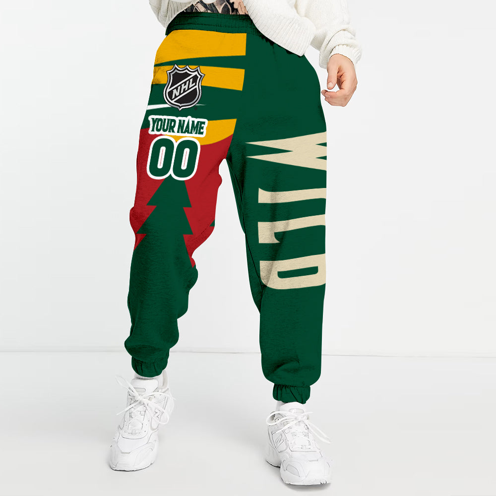 Unisex Adult NHL New Personalized Long Pants